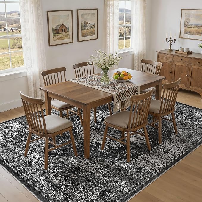 UERMEI 5x7 Area Rug Living Room Rugs - Image 5