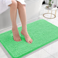 OLANLY Small Bathroom Rugs 24x16, Extra Soft Absorbent Chenille Bath Rugs by OLANLY