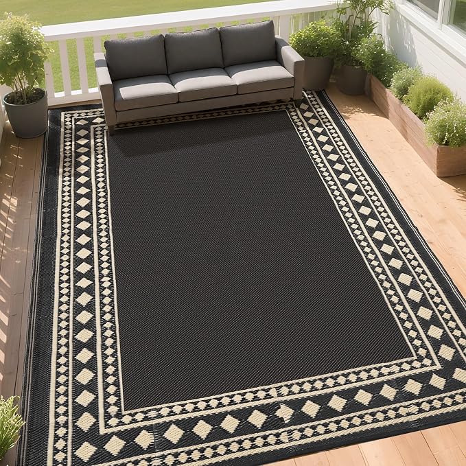 RURALITY Outdoor Rugs 5x8 Waterproof - Image 3