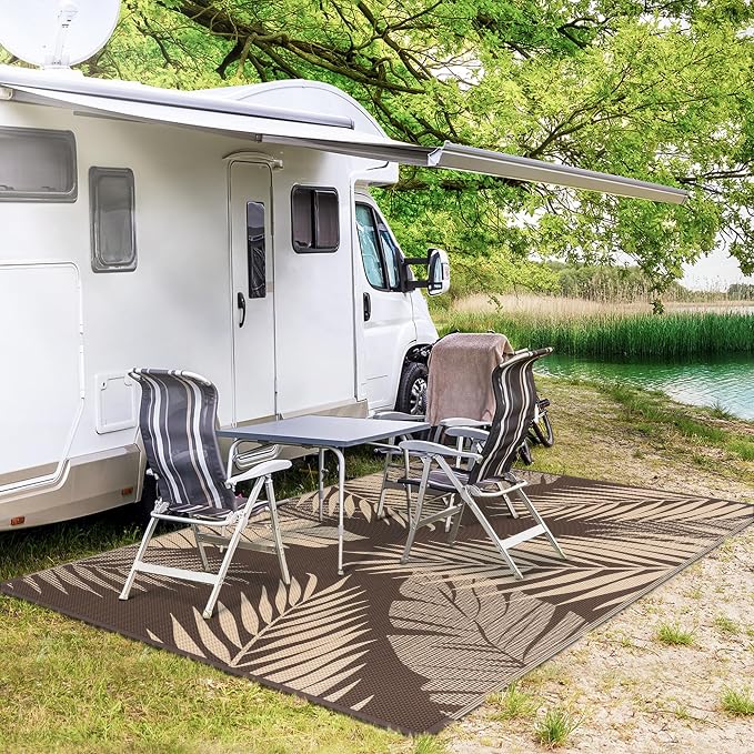 GENIMO Outdoor Rug 4' x 6' Waterproof - Image 5