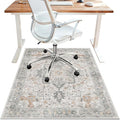 48"x60" Office Chair Mat for Hardwood Tile Floor, Under Desk Carpet Protector by BESBLEE