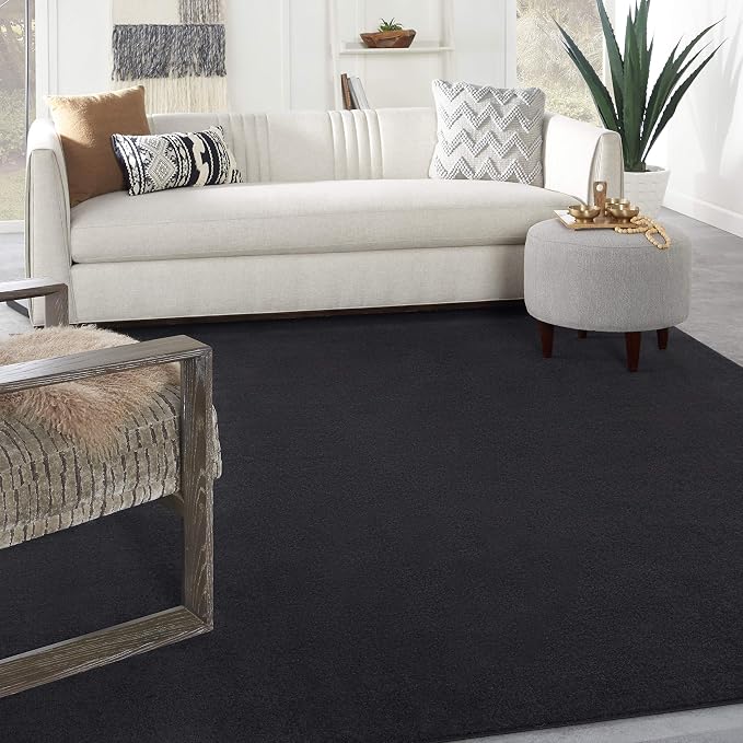 Nourison Home Nourison Essentials Black 9' x 12' Area Rug by NourisonHome