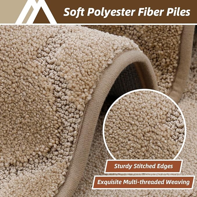 COSY HOMEER Kitchen Rugs 24"x36" Non-Slip Washable Kitchen Mats - Image 3