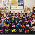 6x9 ABC Classroom Rug for Kids Playroom, Alphabet Rug by Unknown