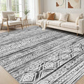 cotiled 5x8 Area Rugs Living Room Rug: Washable Boho Rugs by COTILED
