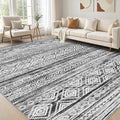 cotiled 8x10 Area Rugs Living Room Rug: Washable Boho Rugs by COTILED
