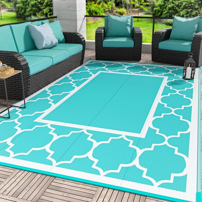 GENIMO 6' x 9' Outdoor Rug Waterproof by GENIMO