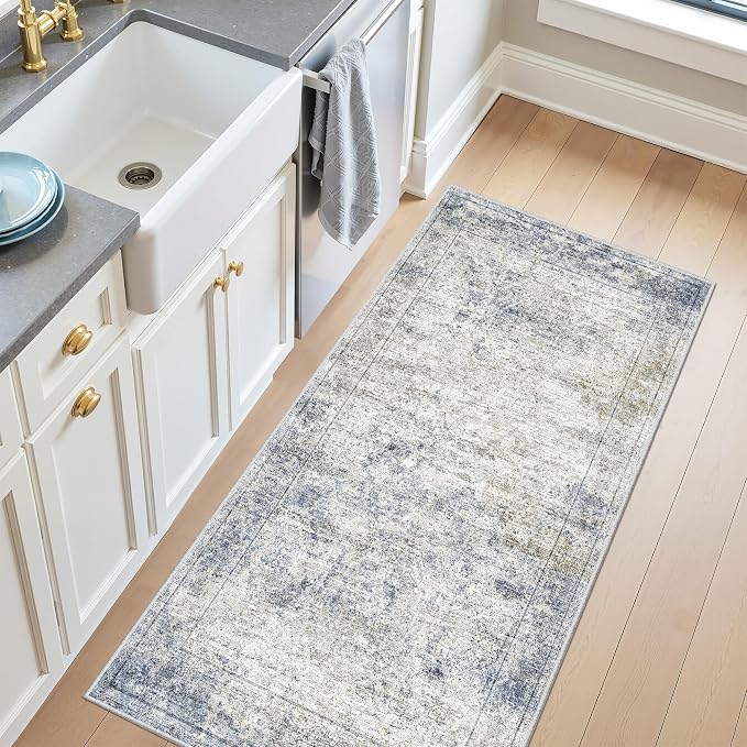 2x4 Washable Rug Runner for Bathroom, Soft Entryway Rug for Laundry Room - Image 5