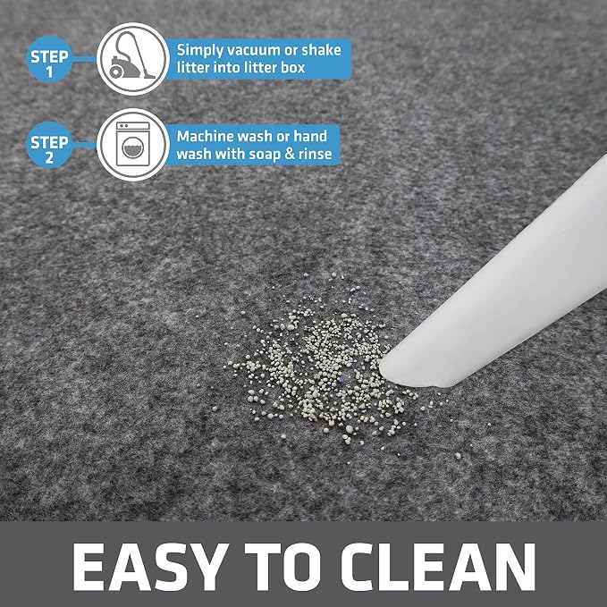 Drymate Cat Litter Box Mat, Litter Trapping Mat, Waterproof, Urine-Proof - Image 5