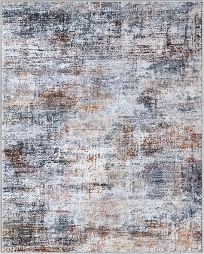 IOHOUZE Abstract Area Rug 4x5 Ft Washable Rugs - Image 9