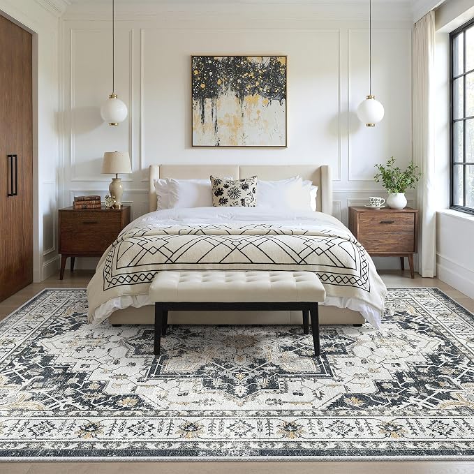 zesthome 5x7 Area Rugs, Machine Washable Rugs - Image 9