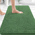 OLANLY Bathroom Rugs 35x24, Extra Soft Absorbent Chenille Bath Rugs, Rubber by OLANLY