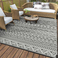 MontVoo Outdoor Rug 8x10 Waterproof Outdoor Patio Rug Mat Reverisble Plastic by MontVoo