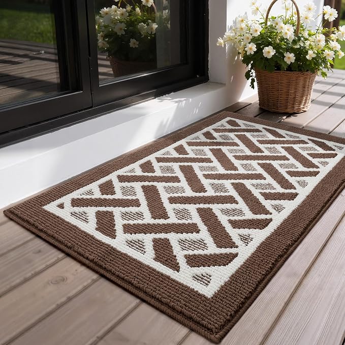 GRANNY SAYS Door Mat Inside Entrance Non-Slip, Welcome Mats Front Door Mat by GRANNYSAYS