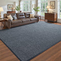 Pettop 6x9 Blue Grey Area Rugs for Living Room Bedroom, Thickened Memory-Foam by Pettop