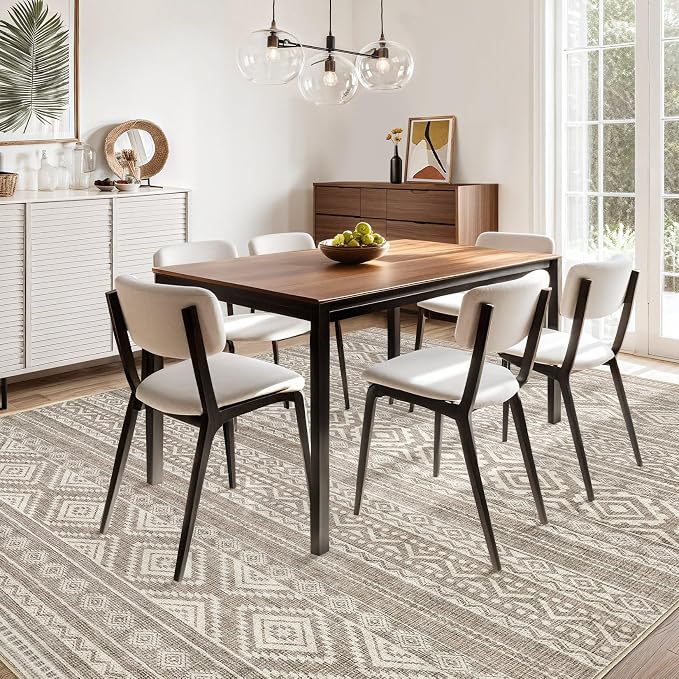 cotiled 5x7 Area Rugs Living Room Rug: Washable Boho Rugs - Image 6
