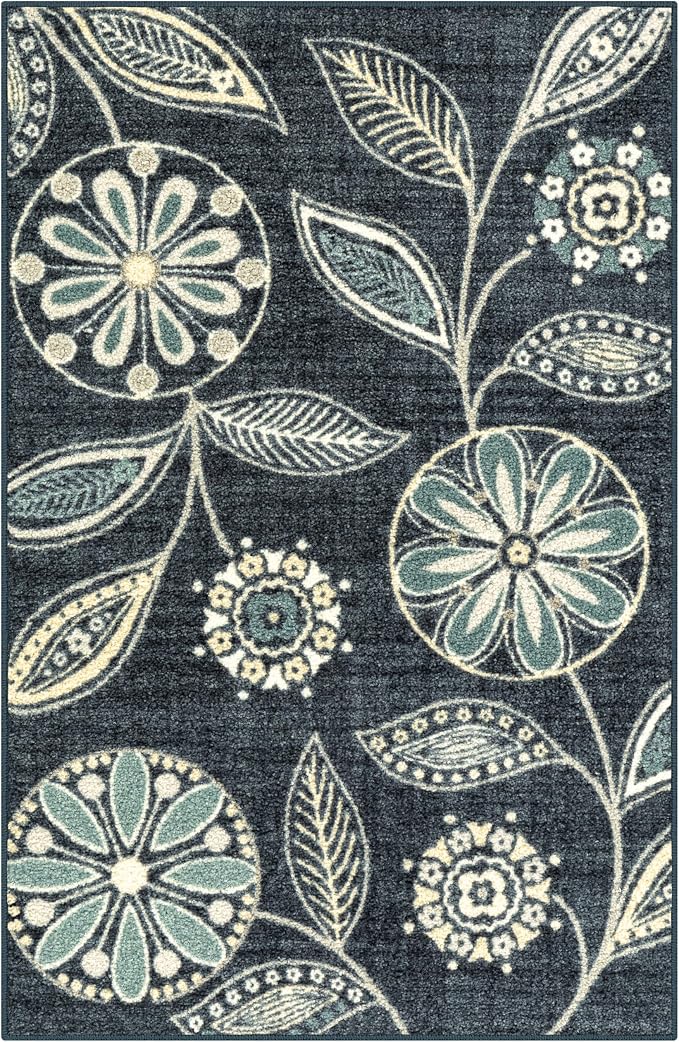 Maples Rugs Reggie Floral Kitchen Rug by MaplesRugs