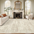 Soalmost 9x12 Area Rugs for Living Room, Non Slip Machine Washable Vintage Rugs by Soalmost