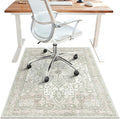 48"x60" Office Chair Mat for Hardwood Tile Floor, Under Desk Carpet Protector by BESBLEE