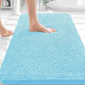 OLANLY Bathroom Rugs 36x24, Extra Soft Absorbent Chenille Bath Rugs, Rubber by OLANLY