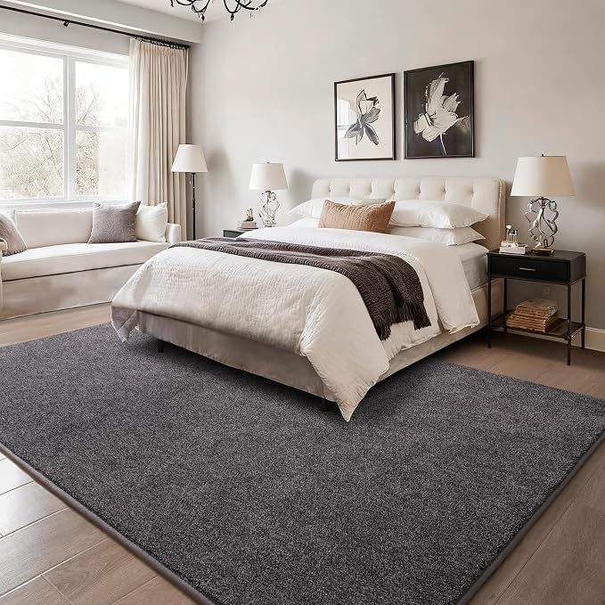 Keeko 3x5 Area Rugs for Living Room, Soft Modern Memory Foam Bedroom Rug - Image 5