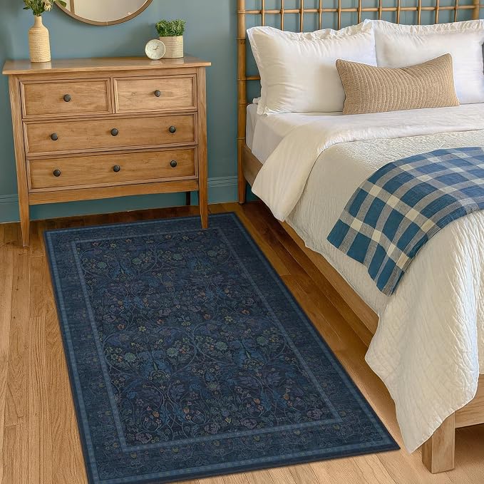 3x5 Large Entryway Rugs, Non Slip Washable Area Rug - Image 6