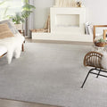 Nourison Home Nourison Essentials Silver Grey 8' x 11' Area Rug by NourisonHome
