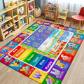 5x7 Kids Rug for Classroom & Playroom by Itvgekp