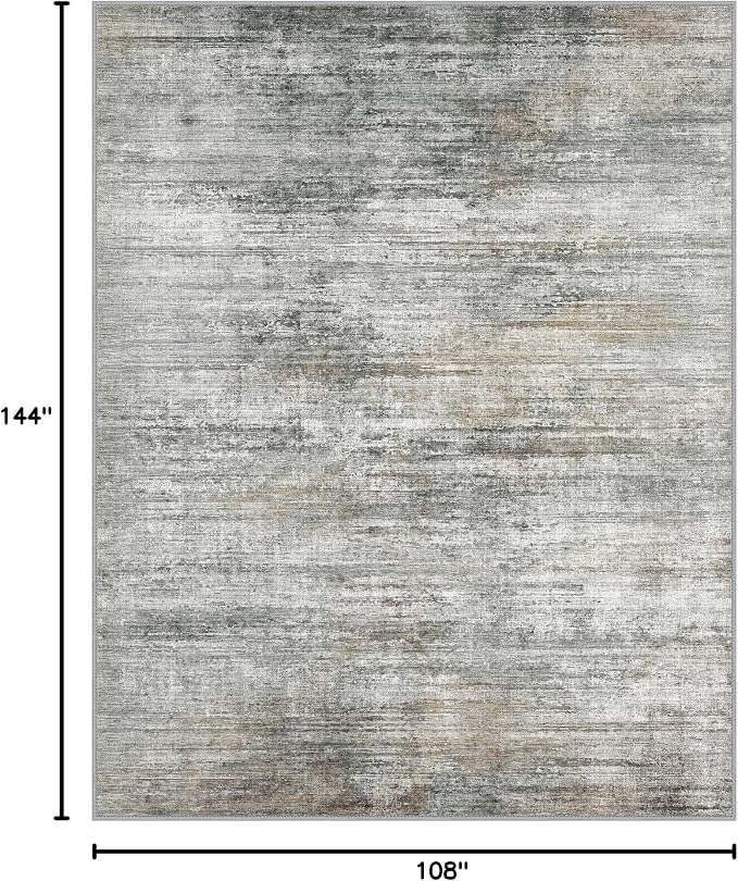 BEIMO Area Rugs 9x12 for Living Room Bedroom, Modern Abstract Machine Washable - Image 2