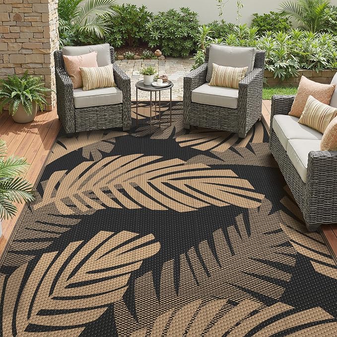 GENIMO Waterproof Outdoor Rug 9' x 12' by GENIMO