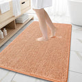 OLANLY Large Bathroom Rugs 59x35, Extra Soft Absorbent Chenille Bath Rugs by OLANLY