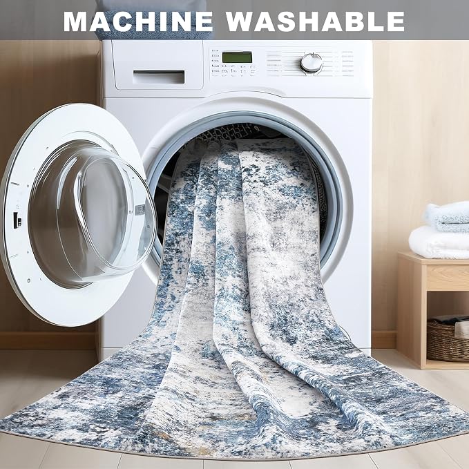 DMOYEST 10x12 Area Rug for Living Room, Washable & Non Slip Large Indoor Carpet - Image 6