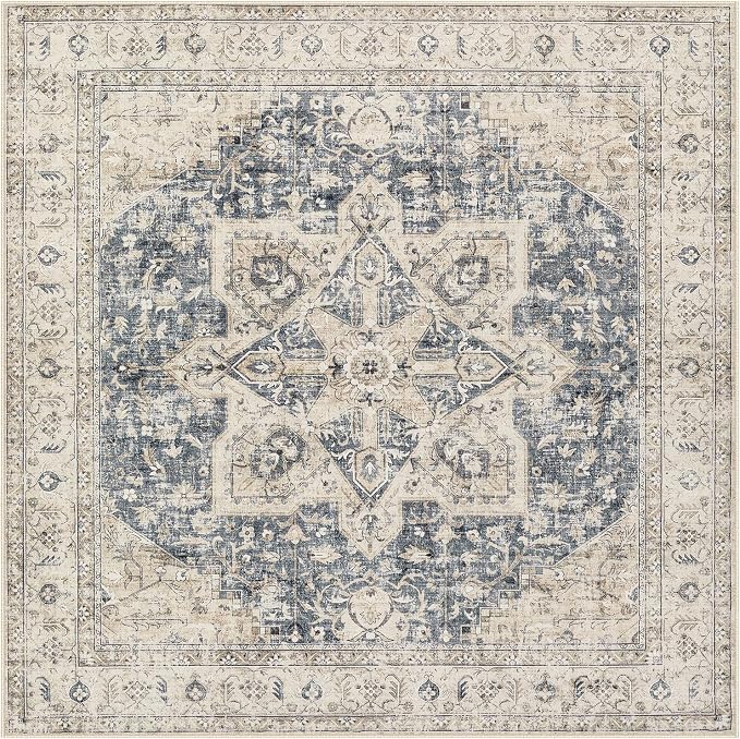 Tortania 8' Square Area Rug Living Room Rugs - Image 9