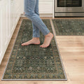 GENIMO Kitchen Rugs Non Slip Washable, Cushioned Standing Mat, Kitchen Runner by GENIMO