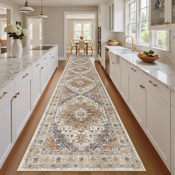 Madane Hallway Runner Rug 2'6''x16' Kitchen Runner - Image 4