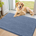 Smiry Dog Door Mat for Muddy Paws 40x24, Absorbent Dirt Trapper, Non-Slip by Smiry