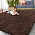 OLANLY 5x5 Area Rugs for Living Room Bedroom, Machine Washable Soft Fluffy by OLANLY