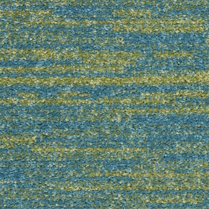 Nourison Home Nourison Essentials Blue Green 9' x Square Area Rug - Image 10