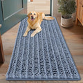 Smiry Dog Door Mat for Muddy Paws 48x30, Absorbent Dirt Trapper, Non-Slip by Smiry