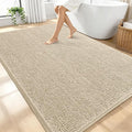 OLANLY Large Bathroom Rugs 70x46, Extra Soft Absorbent Chenille Bath Rugs by OLANLY