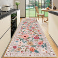 DUKINO 2x10 Runner Rug for Hallway, Washable Kitchen Runner Rug by DUKINO