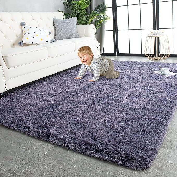 TWINNIS Super Soft Shaggy Rugs Fluffy Carpets 3x5 Feet, Indoor Modern Plush by TWINNIS