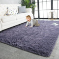 TWINNIS Super Soft Shaggy Rugs Fluffy Carpets 4x5.9 Feet, Indoor Modern Plush by TWINNIS