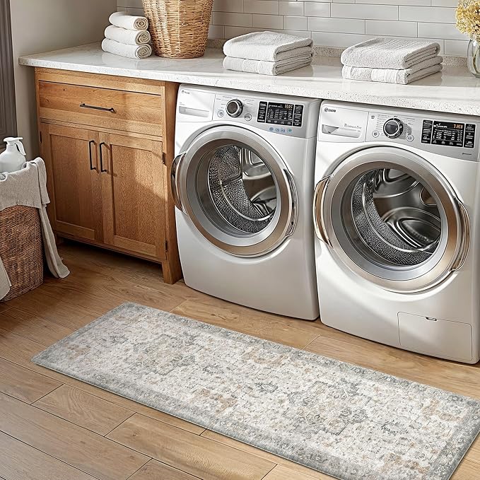 GENIMO Kitchen Mats for Floor 2PCs, Washable Anti Fatigue Mat for Cushioned - Image 7