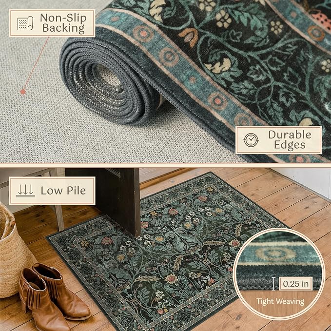 2x5 Runner Rug Non Slip Washable - Image 5