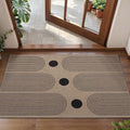 Tangsoo Rainbow Easy Jute 2x3 Outdoor Washable Rug by Tangsoo