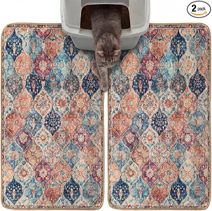 Hompet Reusable Pee Pads for Dogs, Non-Slip Washable Potty Pads for Floor 18x28 by Hompet