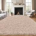 5x8 Area Rug for Living Room:Ultra Soft Fluffy Shag Beige Rugs, Large Fuzzy by Unknown