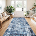 4x8 Washable Area Rug – Non-Slip Rubber Backed Indoor Rug by ZHXXUJ