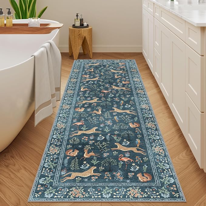 DUKINO 2x6 Rug for Hallway, Washable Kitchen Runner Rug - Image 6